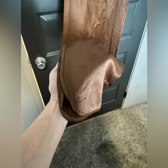 Zara satin effect joggers size L - Picture 3 of 8